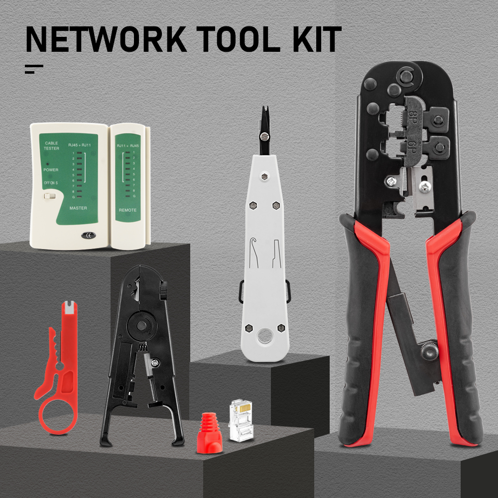 Power Tools America - RJ45 Crimper RJ11 RJ45 Crimping Tool
