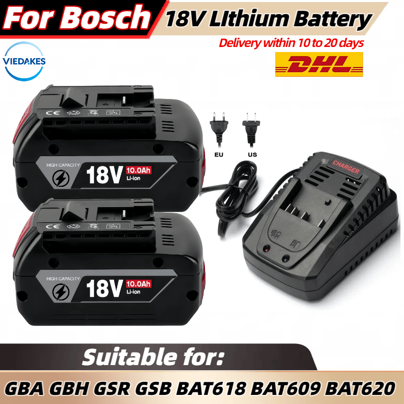 Power Tools Bosch - 🌍Globle delivery 18v 8000/10000mAh bateria for