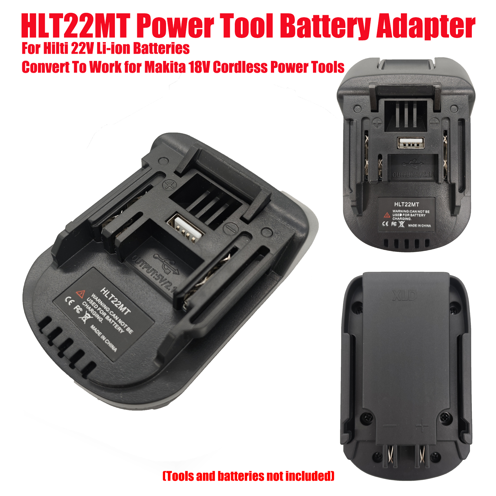 Power Tools Hilti - HAKSINKY HLT22MT Power Tool Battery Adapter