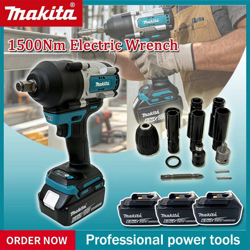 Power Tools Diy - Makita 1500Nm Electric Wrench Premium Aluminum