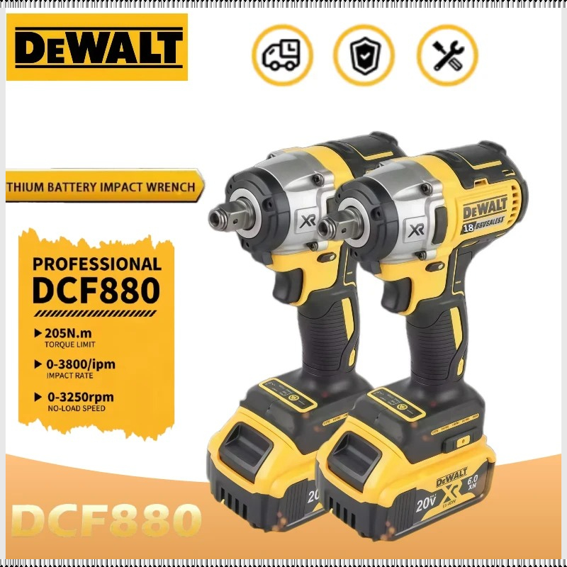 Dewalt Brushless DCF880 205N.M - Power Tools Impact ulasan dan harga