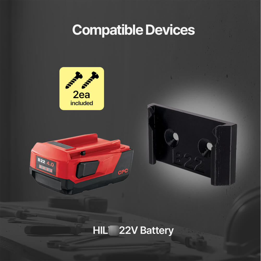 Battery Wall Mount Holder Comp - Power Tools Hilti ulasan dan harga