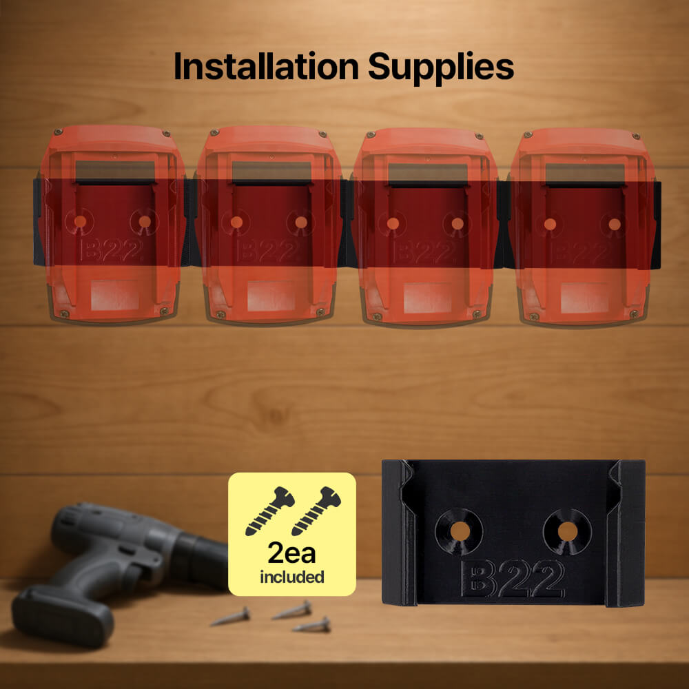 Battery Wall Mount Holder Comp - Power Tools Hilti ulasan dan harga