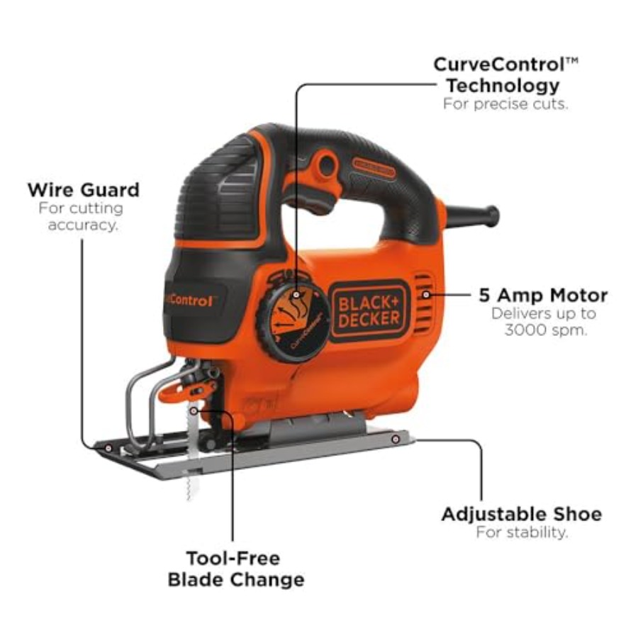 Jig Saw 5-Amp 3 000 Blade Spee - Jigsaw Orbital Blade ulasan dan harga