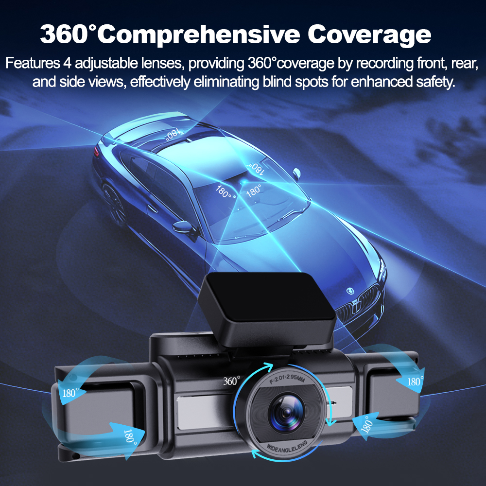 BEPOCAM 4 Channel Dash Cam 4K  - Power Tools Japan ulasan dan harga