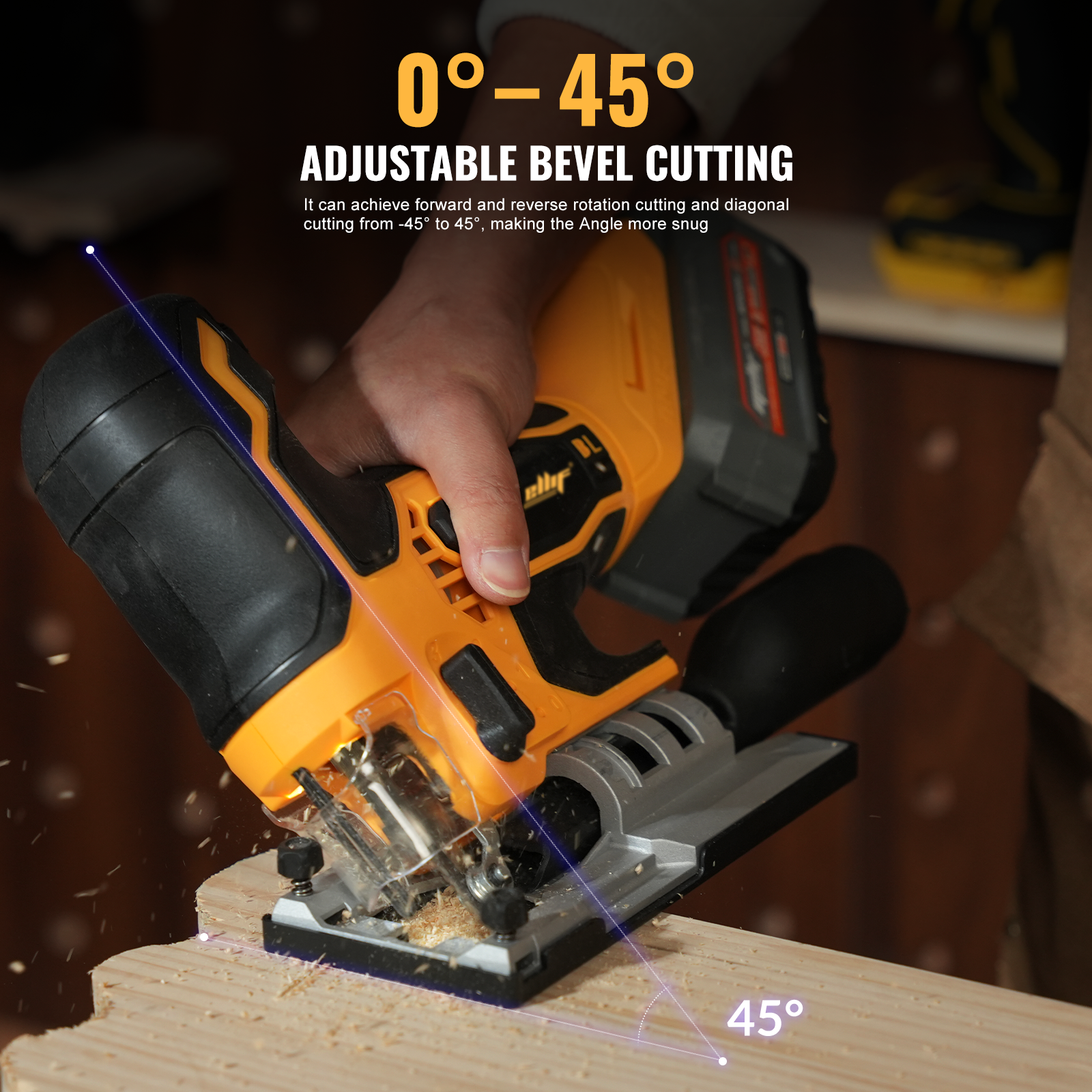 Cordless Jig Saw Compatible wi - Jigsaw Orbital Blade ulasan dan harga