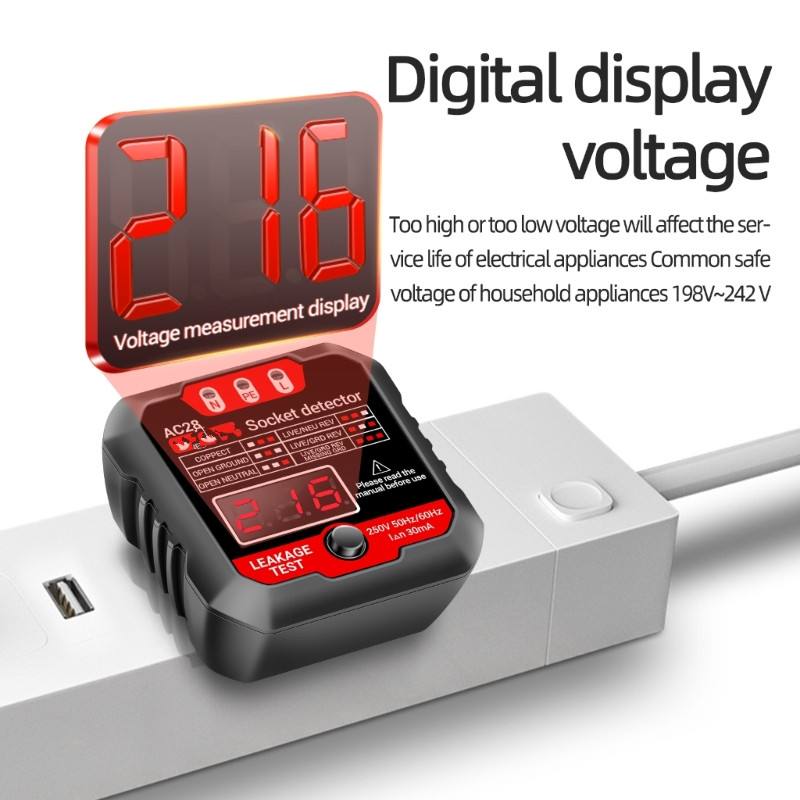 ANENG AC28 Socket Detector US/ - Power Tools Voltage ulasan dan harga