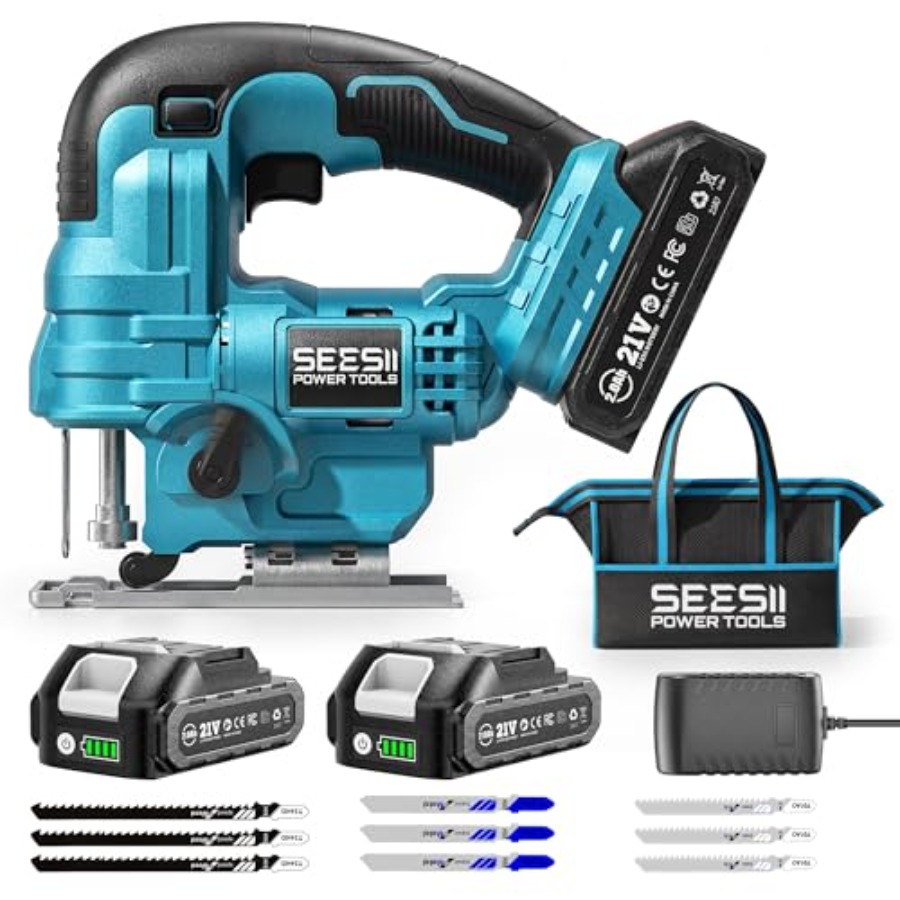 Cordless jigsaw for woodworkin - Jigsaw Orbital Blade ulasan dan harga