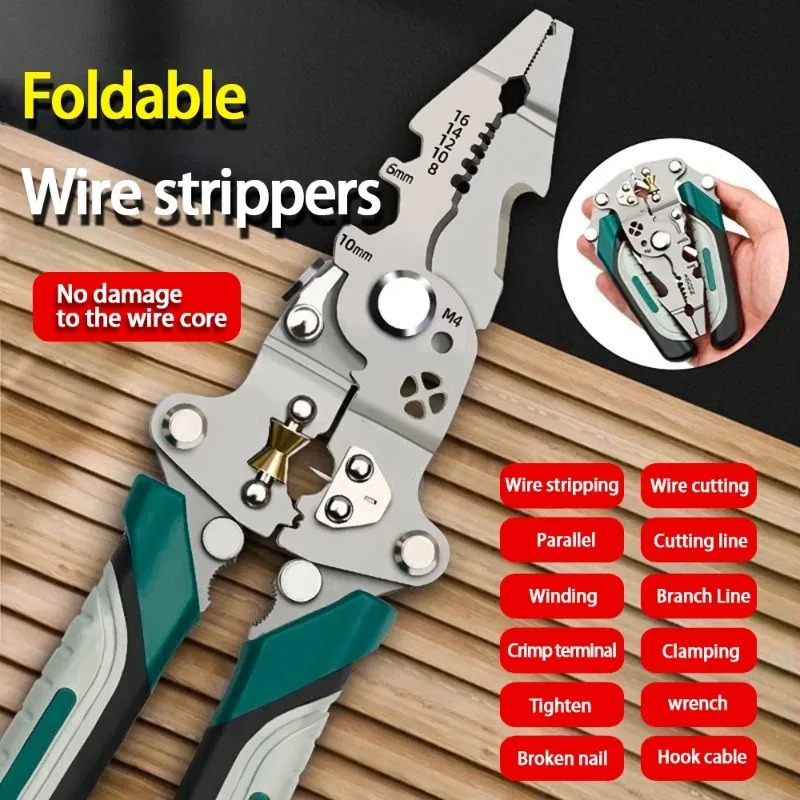 Foldable wire stripper, pulley - Power Tools America ulasan dan harga