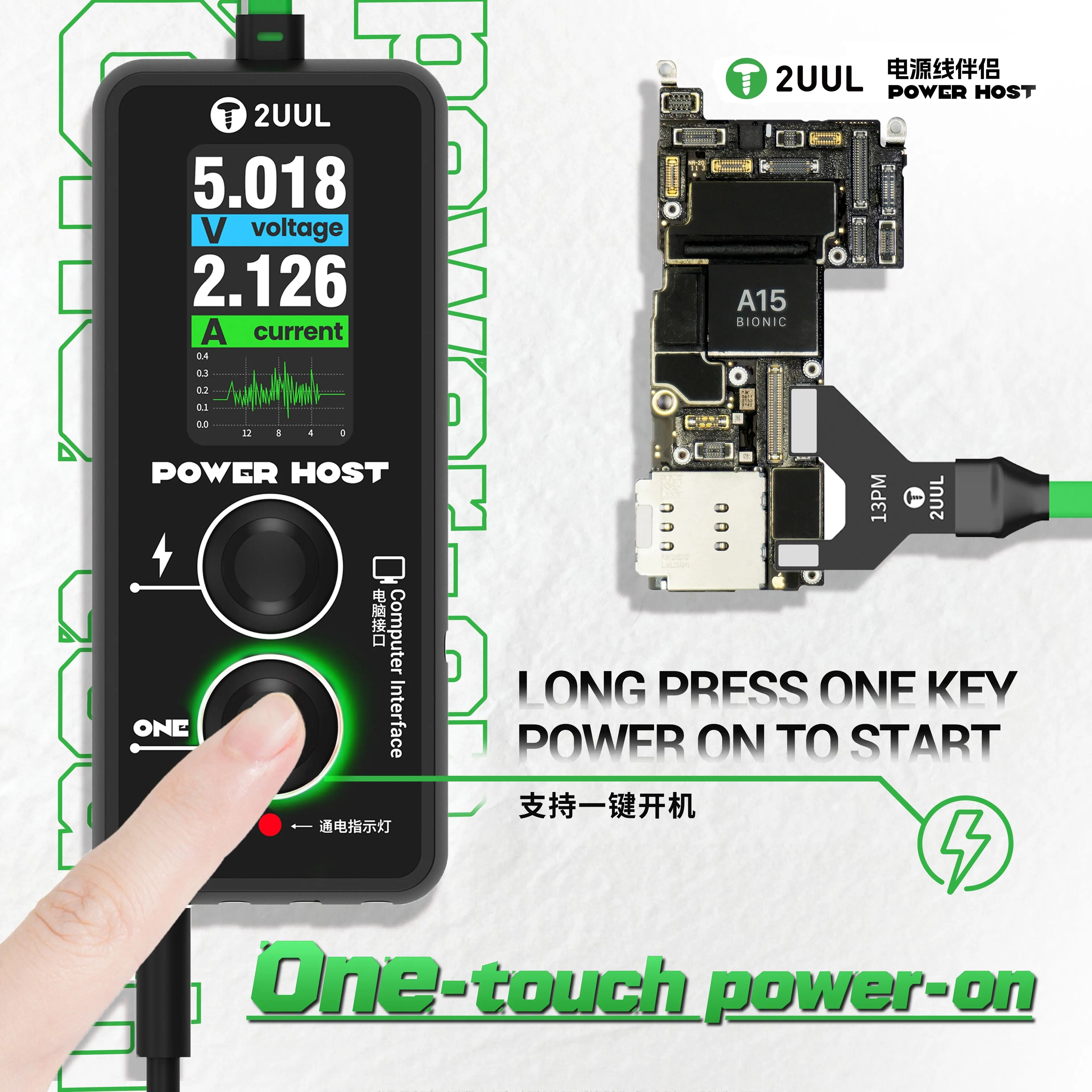 2UUL PW15 Power Host Ampere-Vo - Power Tools Voltage ulasan dan harga
