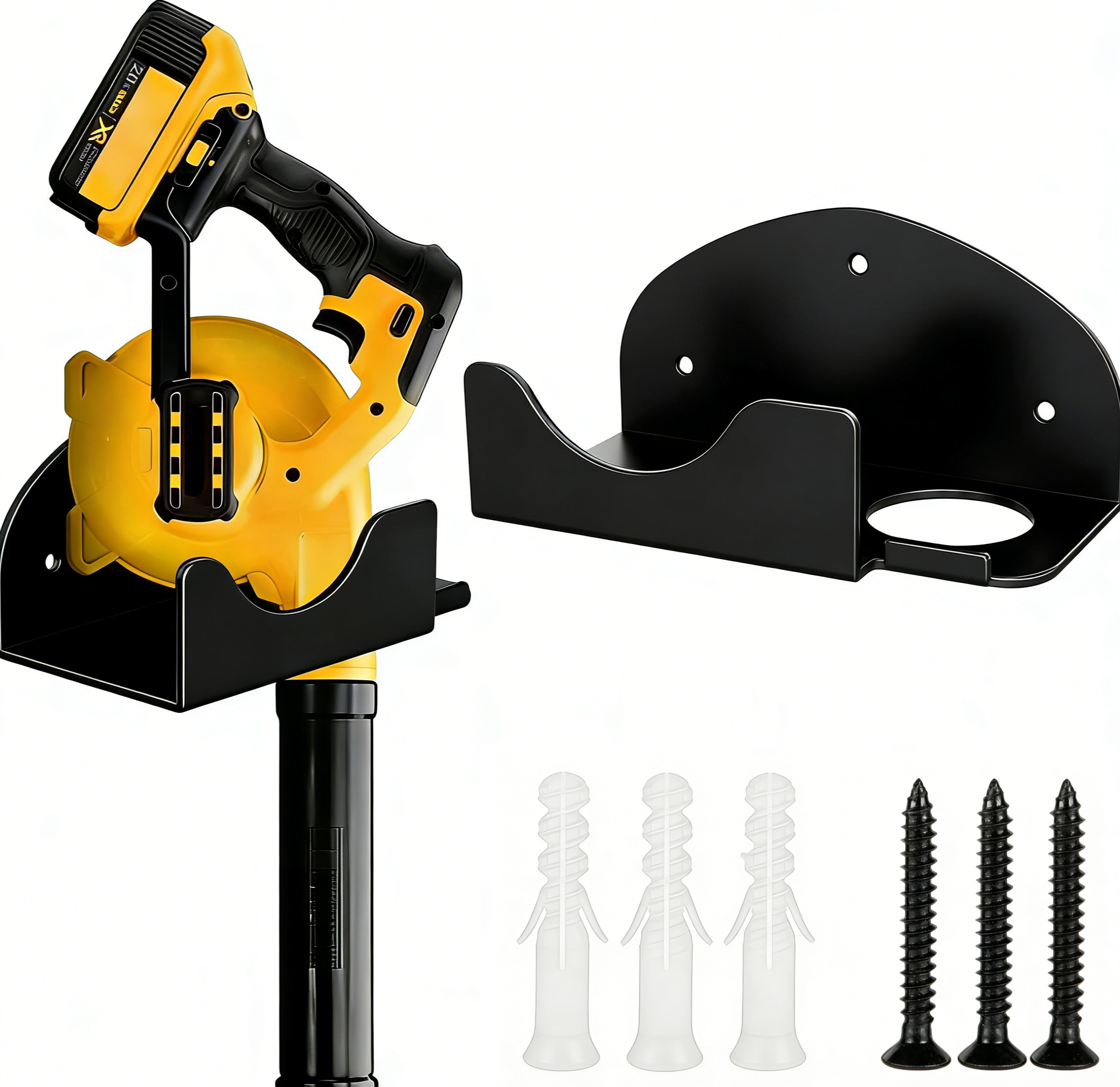 1 Black Wall Mounted Metal Too - Power Tools Store ulasan dan harga