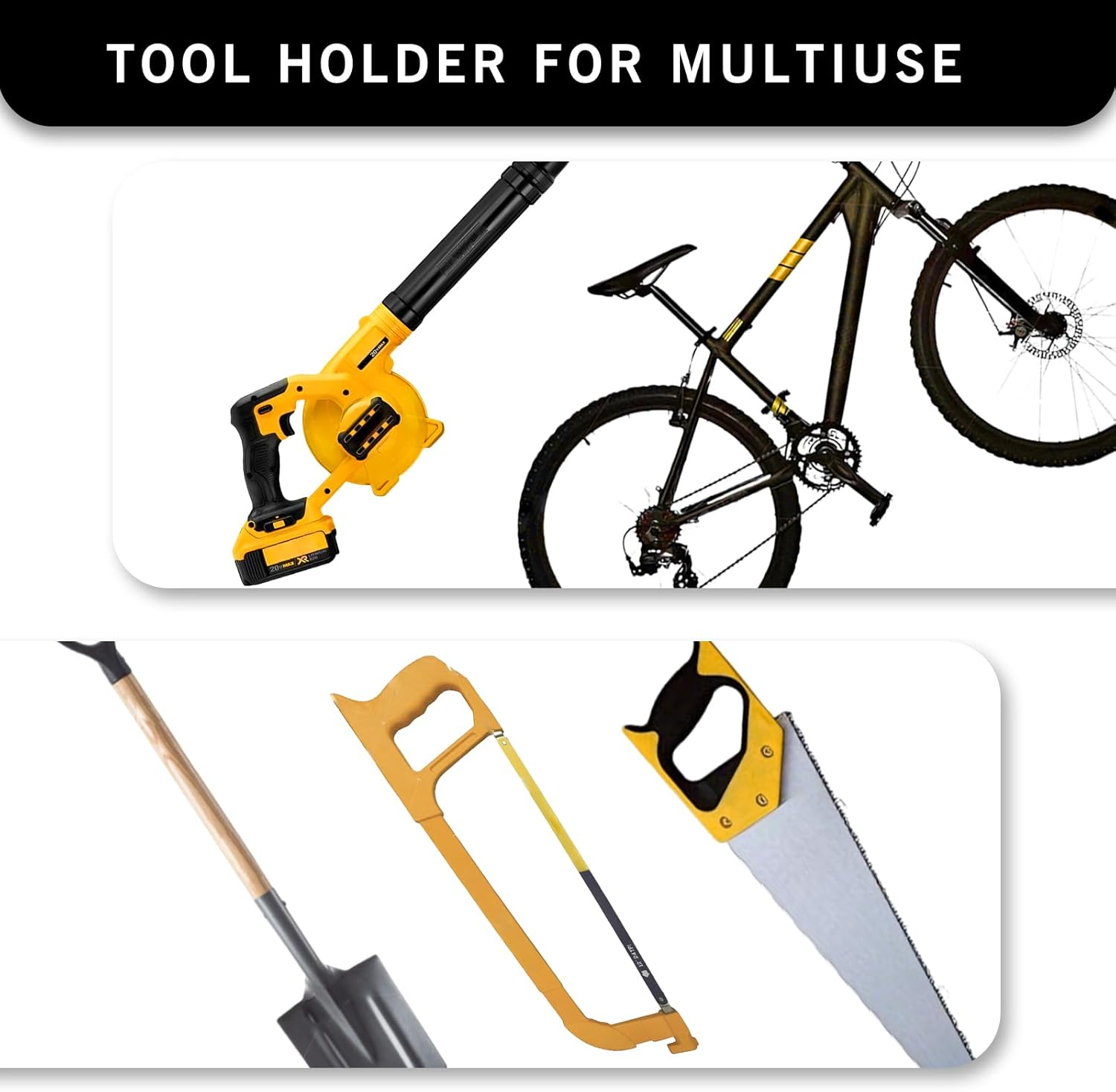 1 Black Wall Mounted Metal Too - Power Tools Store ulasan dan harga