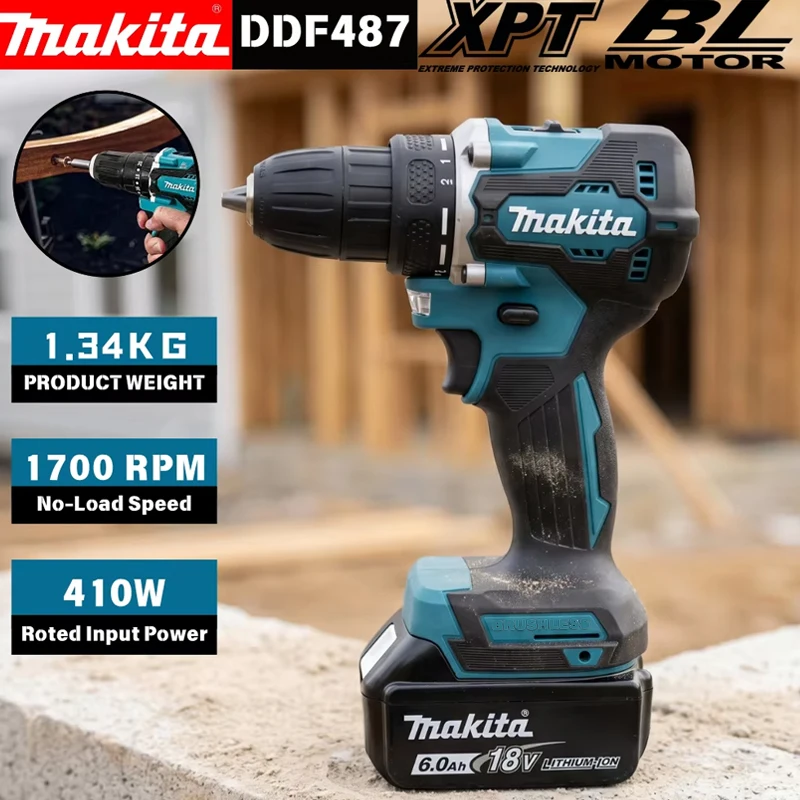 Makita DDF487 Cordless Driver  - Power Tools Impact ulasan dan harga