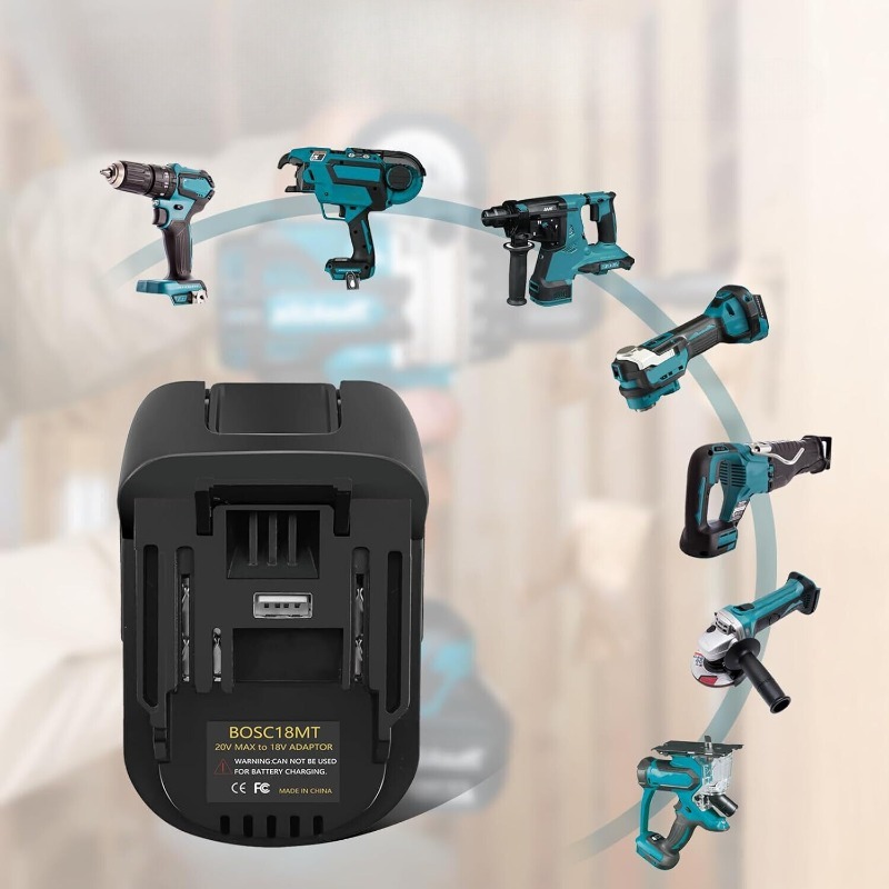 BOSC18MT Battery Adapter Conve - Power Tools Bosch ulasan dan harga