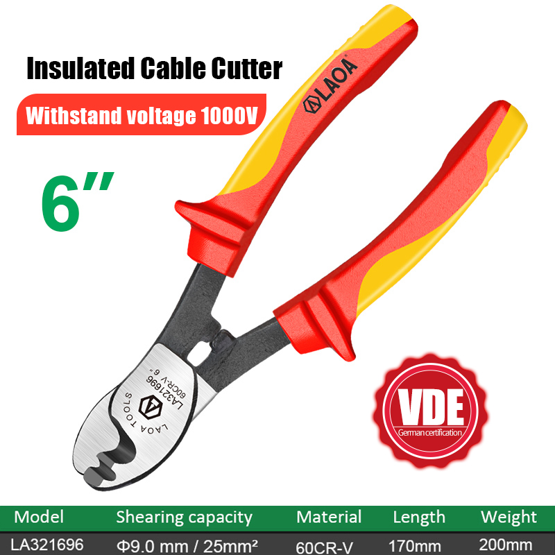 LAOA 6inch Insulated Cable Sci - Power Tools Japan ulasan dan harga