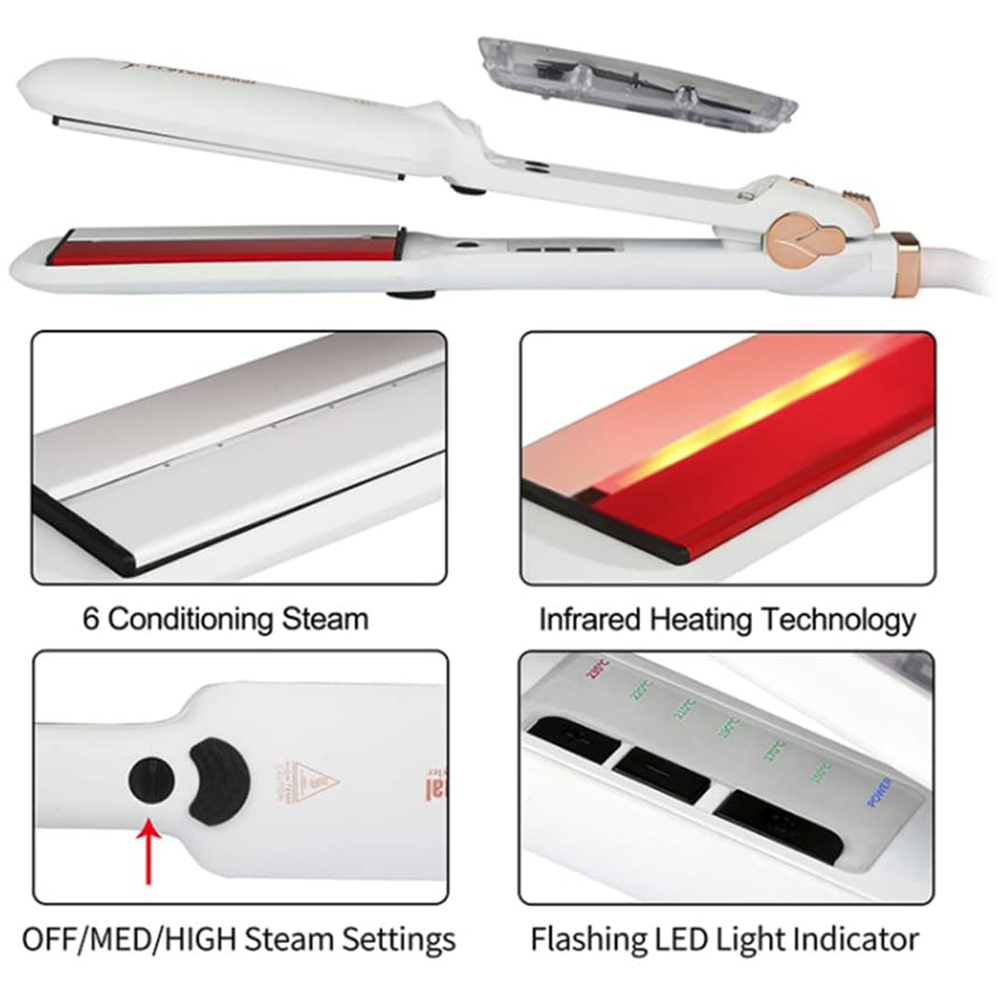 Steam Hair Straightener with I - Power Tools Voltage ulasan dan harga