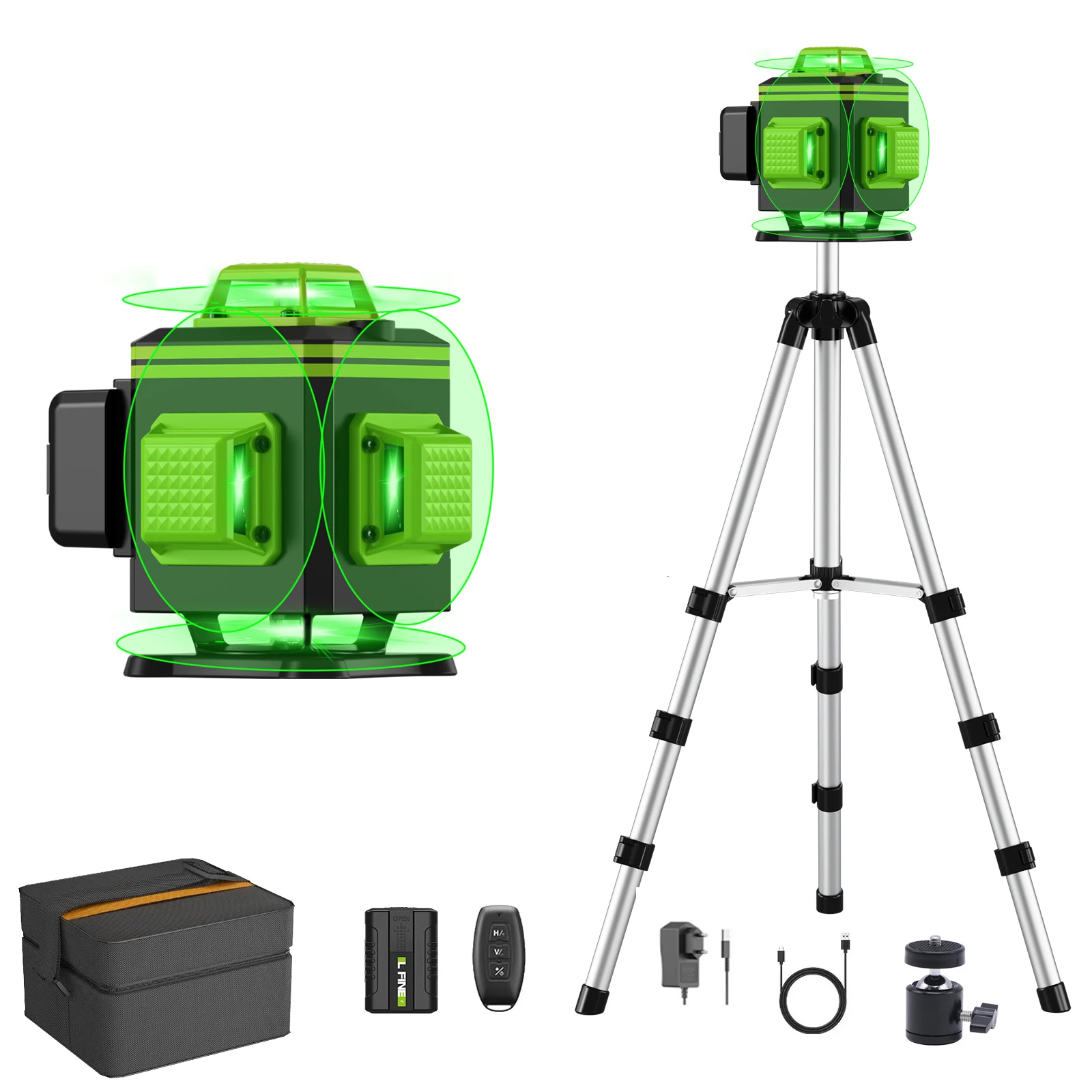 LFINE Self-Leveling Laser Leve - Power Tools In Construction ulasan dan harga