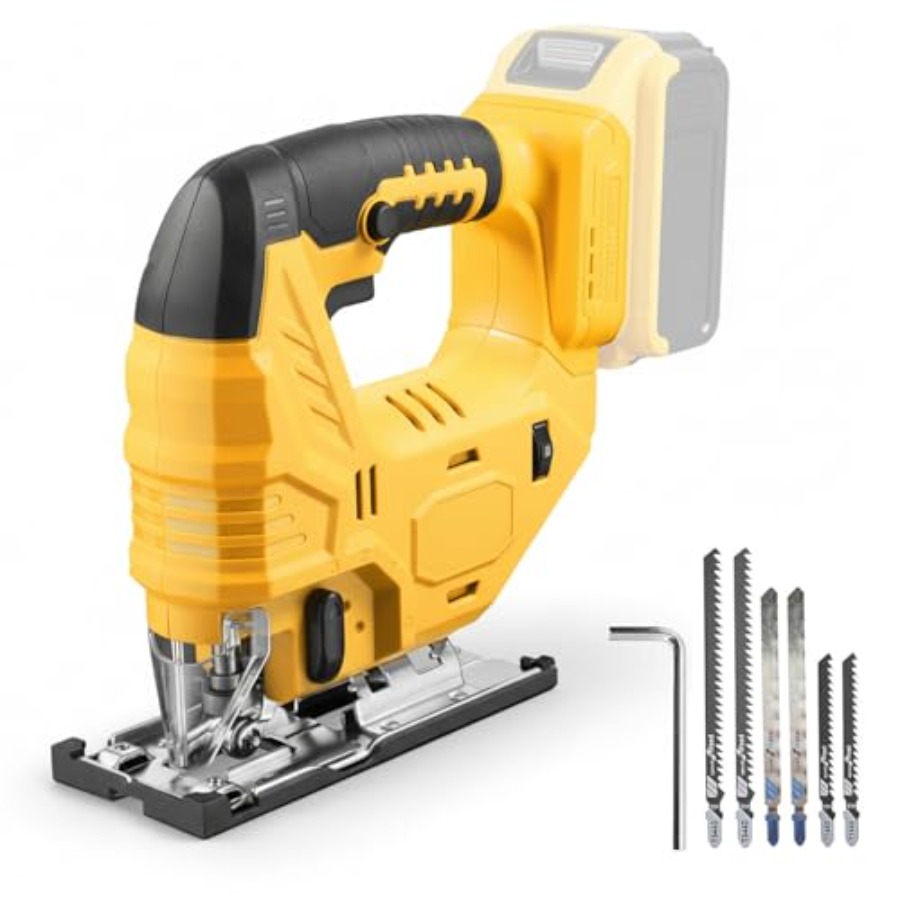 Cordless Jig Saw 20V, Brushles - Jigsaw Orbital Blade ulasan dan harga