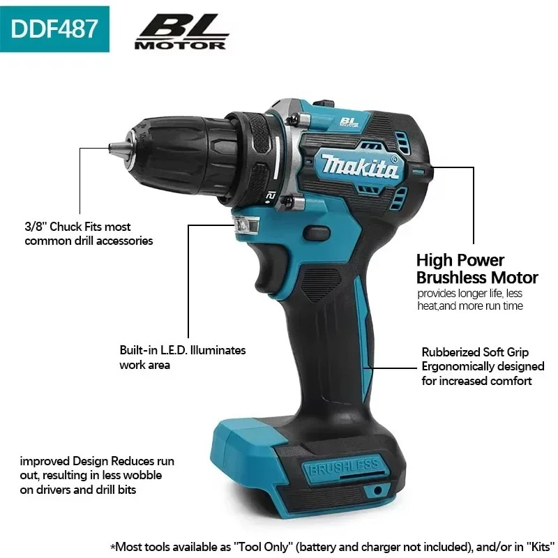 Makita DHP487 LXT Brushless Im - Power Tools Impact ulasan dan harga