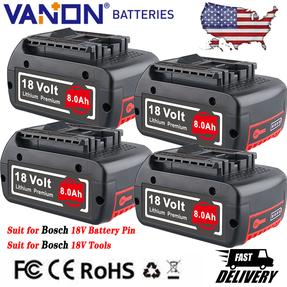 1/2/4Pcs BAT609 8.0Ah Li-on Re - Power Tools Bosch ulasan dan harga