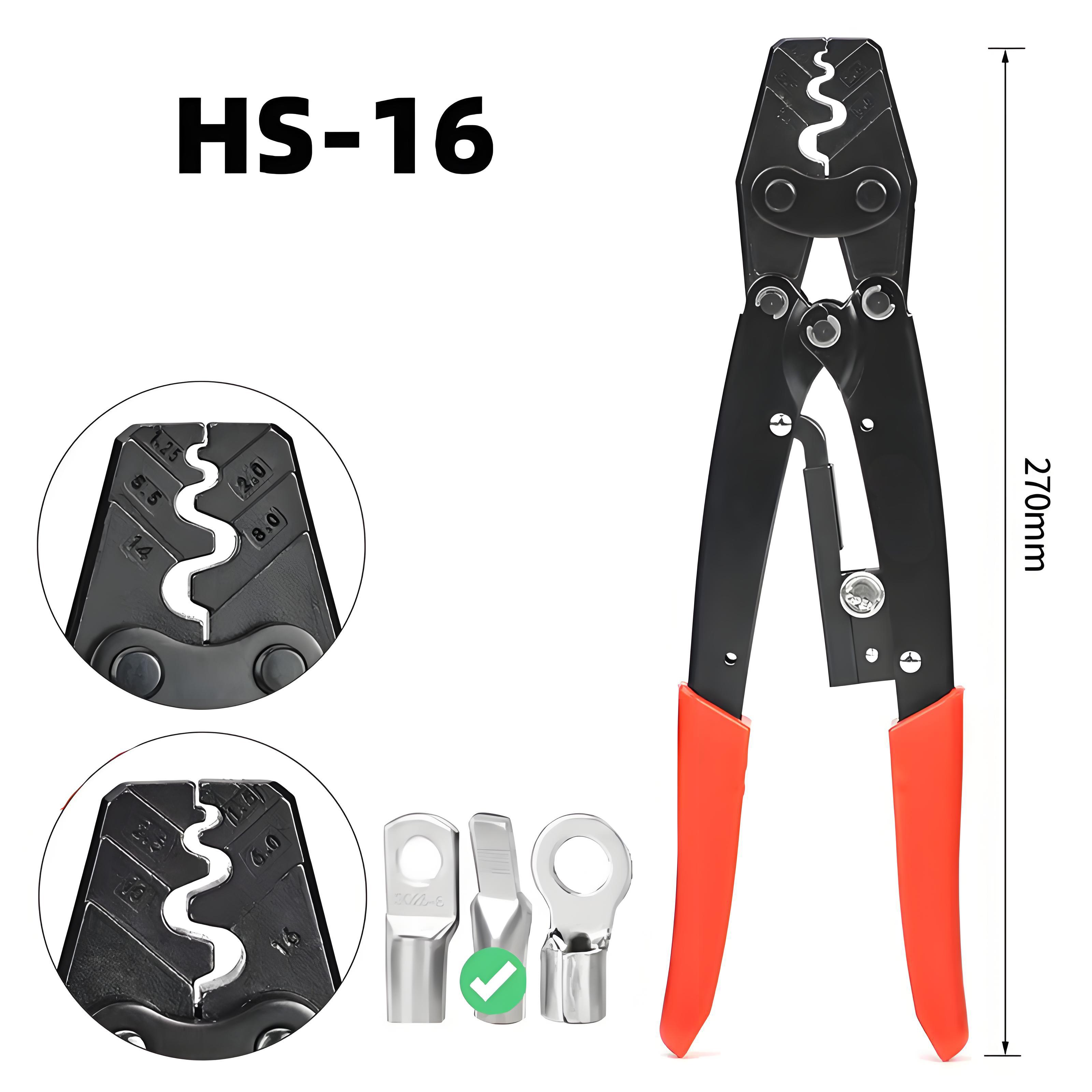 HS-16 Crimper Plier Ratcheting - Power Tools Japan ulasan dan harga