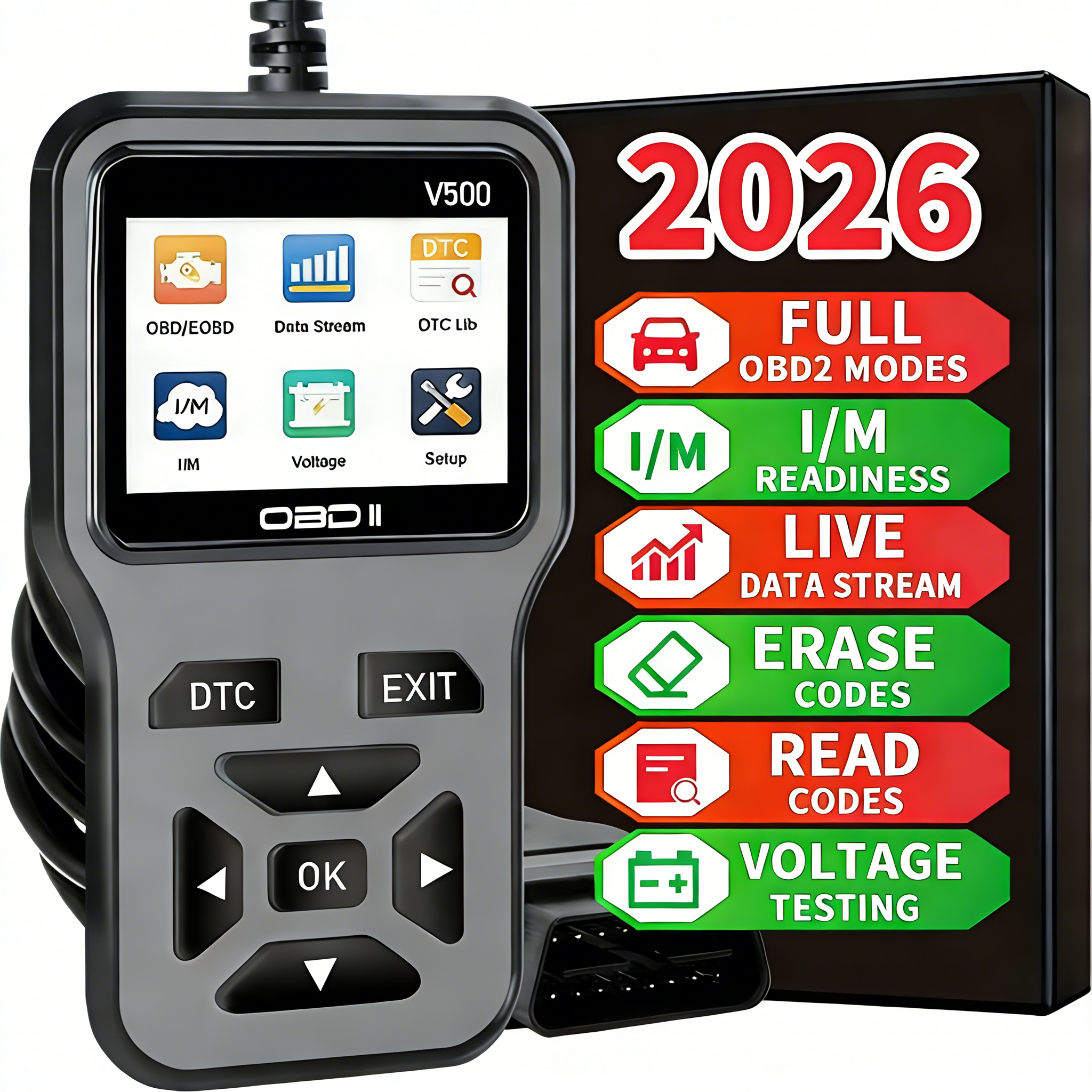 2025 Latest Obd2 Scanner Diagn - Power Tools Voltage ulasan dan harga