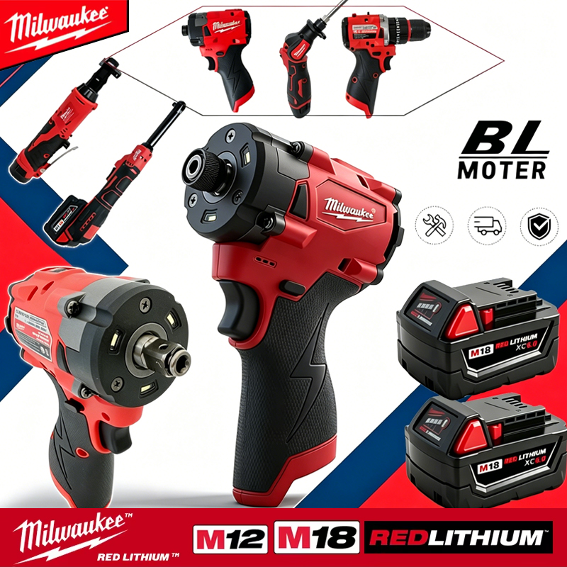 Milwaukee12-18V Cordless Elect - Power Tools Impact ulasan dan harga